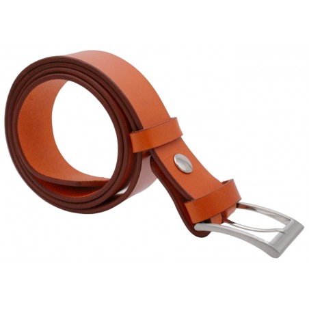 Ceinture Orange 4 cm boucle 3