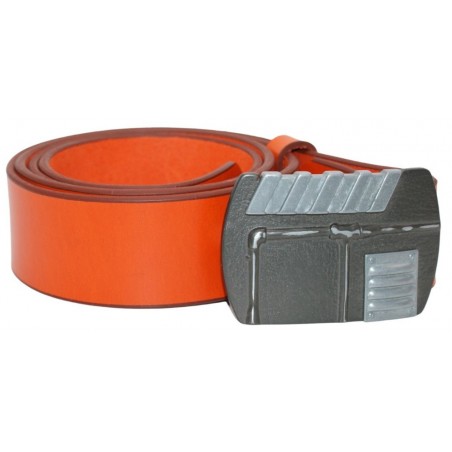 Ceinture Orange 4 cm Plaque Steampunk 22