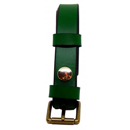 Ceinture Verte Forêt 2,5 cm boucle 3