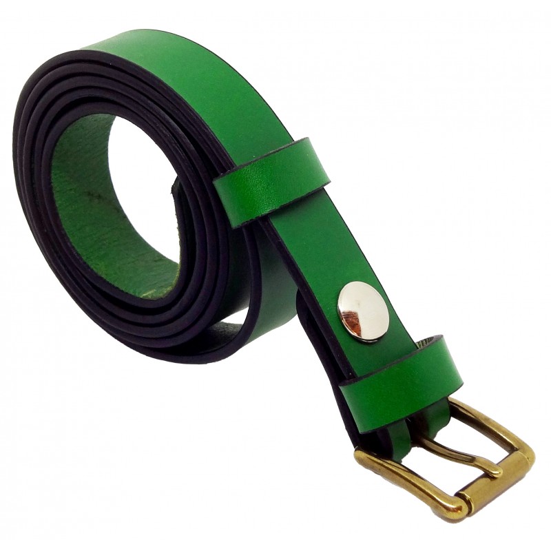 Ceinture Verte Forêt 2,5 cm boucle 3