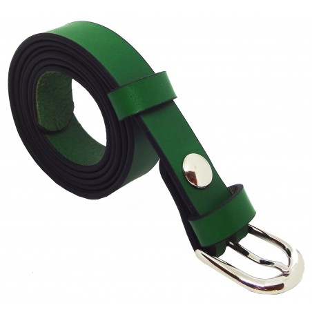 Ceinture Verte Forêt 2,5 cm boucle 5