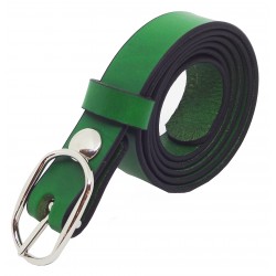 Ceinture Verte 2,5 cm boucle 7
