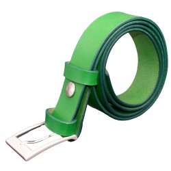 Ceinture en cuir Vert 3,5...