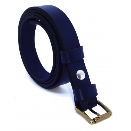 Ceinture Bleu marine 2,5 cm boucle 3