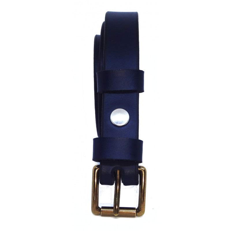 Ceinture Bleu marine 2,5 cm boucle 3