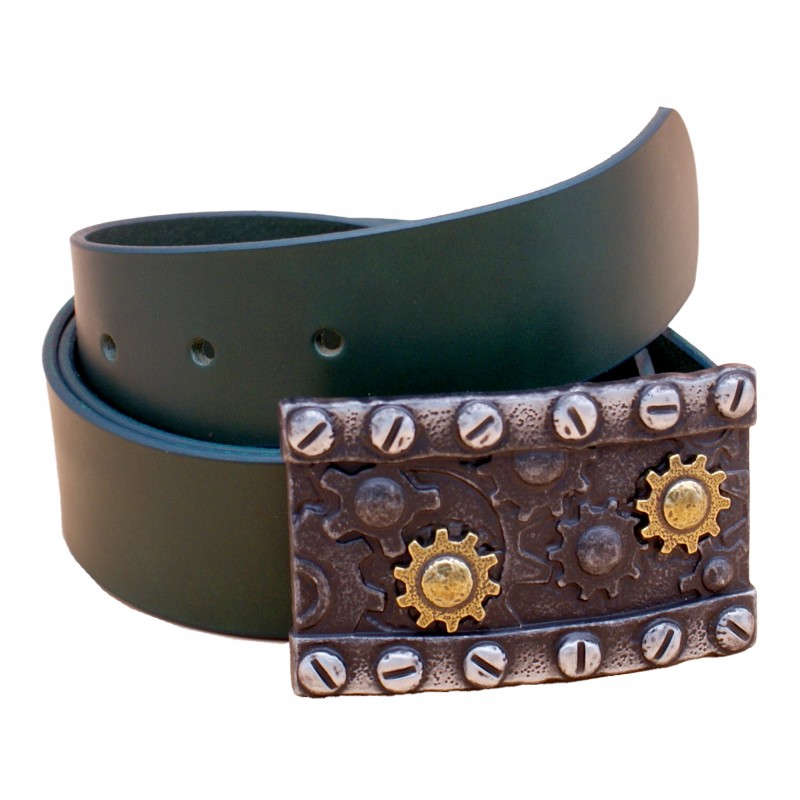Boucles ceintures cuir ceinturon qualité solide ceinture artisanale