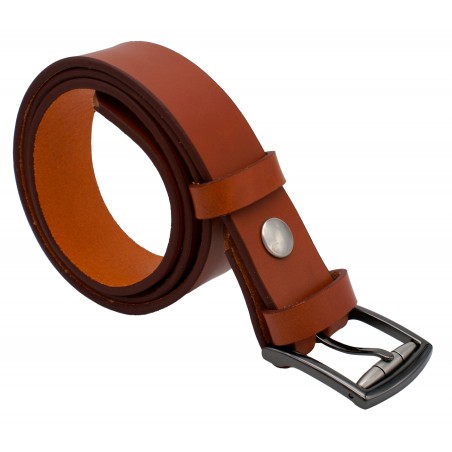 Ceinture Camel classique 3,5 cm boucle 12