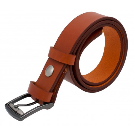 Ceinture Camel classique 3,5 cm boucle 12