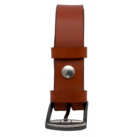 Ceinture Camel classique 3,5 cm boucle 12