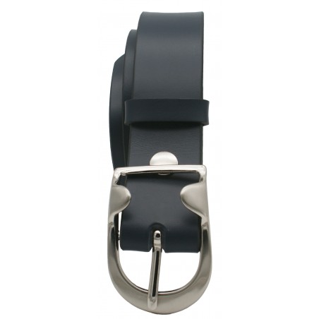 Ceinture Bleu marine 4 cm boucle 14