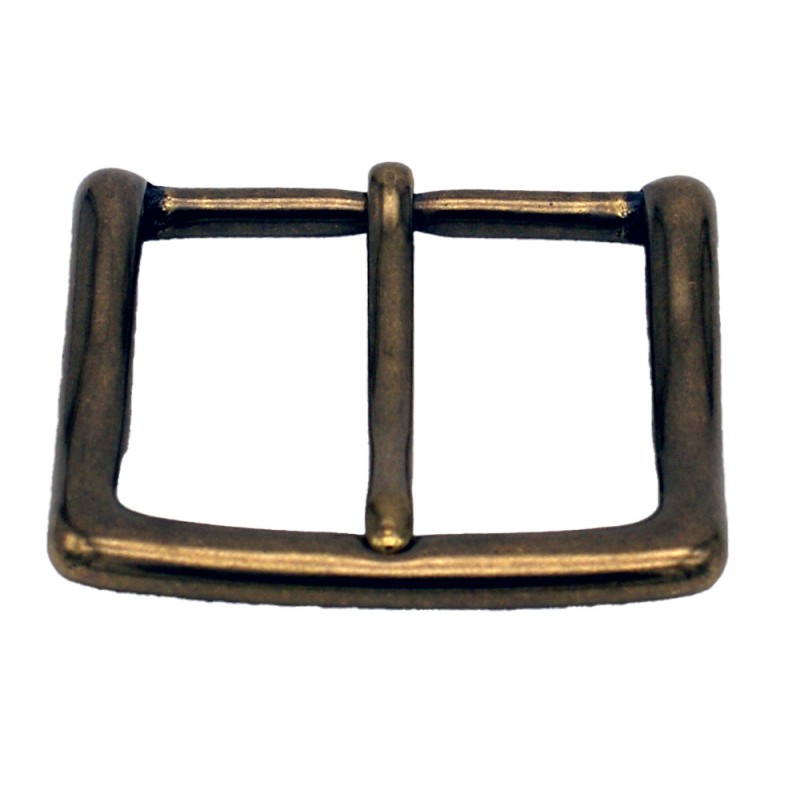 Boucle de ceinture 4 cm en laiton massif  53