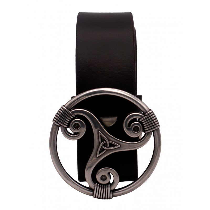 Ceinture Marron Foncé classique 4 cm boucle...