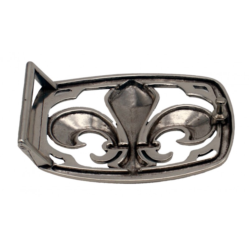Boucle de ceinture Fleur de Lys 28