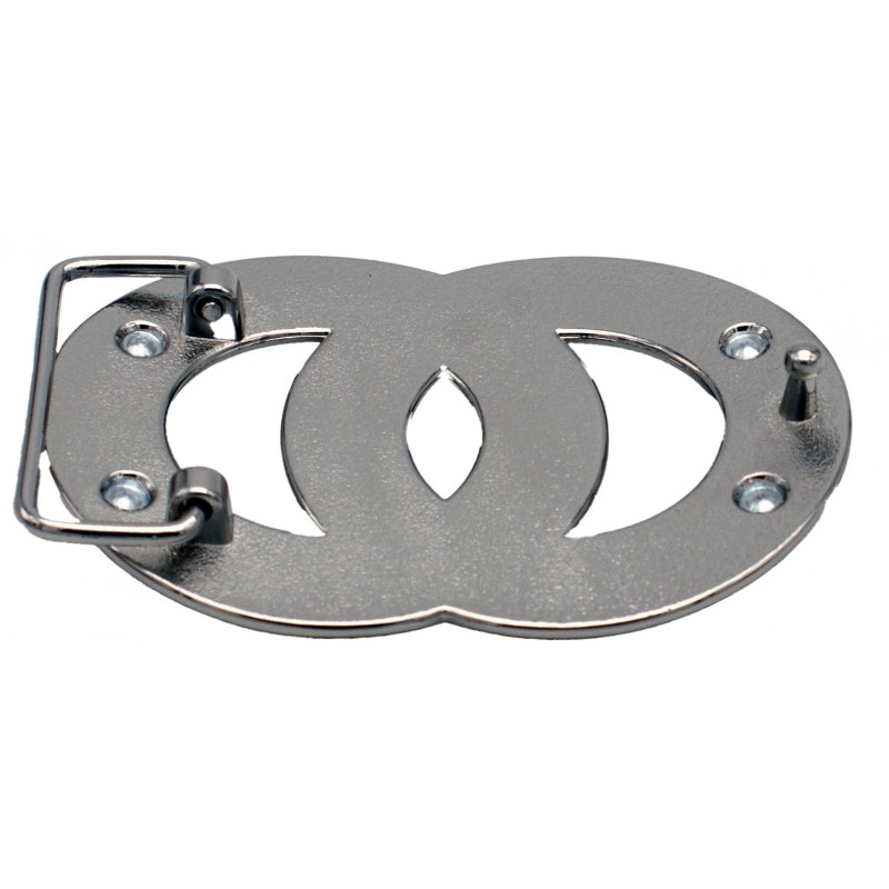 Boucle de ceinture 4 cm Double anneau 51