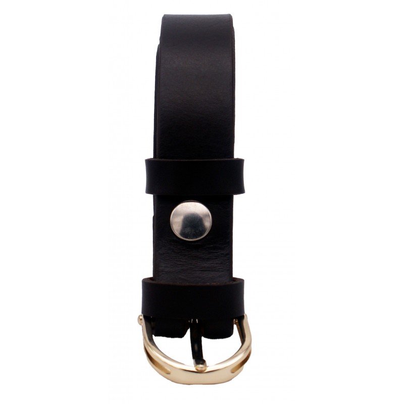 Ceinture Marron foncé classique 3 cm boucle...