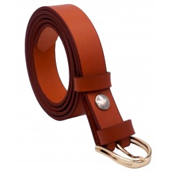 Ceinture Camel classique 3 cm boucle dorée 15 2