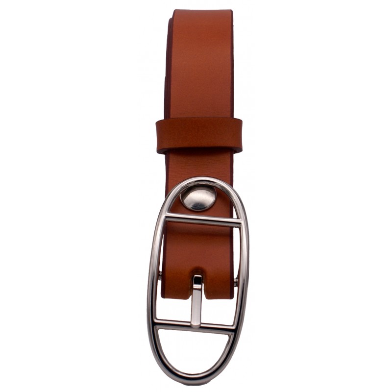 Ceinture Camel classique 3 cm boucle double...