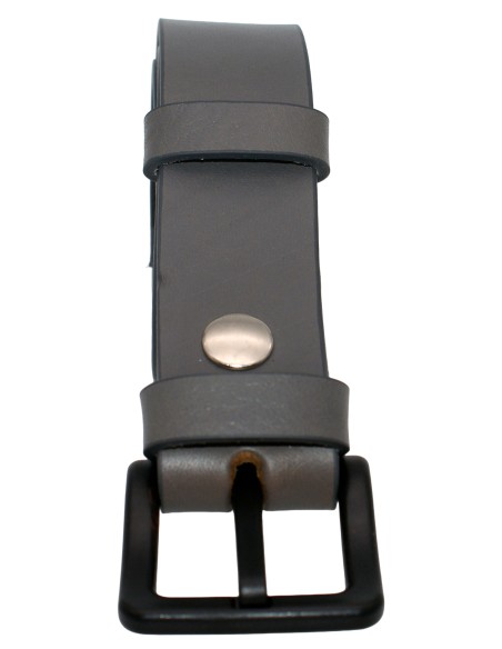 Ceinture en cuir spéciale aéroport 3,5 cm – boucle POM sans métal