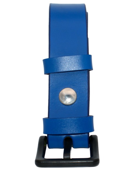 Ceinture en cuir spéciale aéroport 3,5 cm – boucle POM sans métal