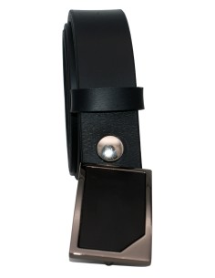 ceinture-en-cuir-noire-3-5cm-boucle-plaque-graphite-vue-angle 2