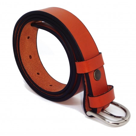 Ceinture Camel classique 3 cm boucle 6
