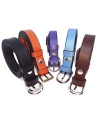 Ceinture Femme Noire Largeur 7,5 Cm - Longueur Maxi 78 Cm, Occasion, Voir Photos